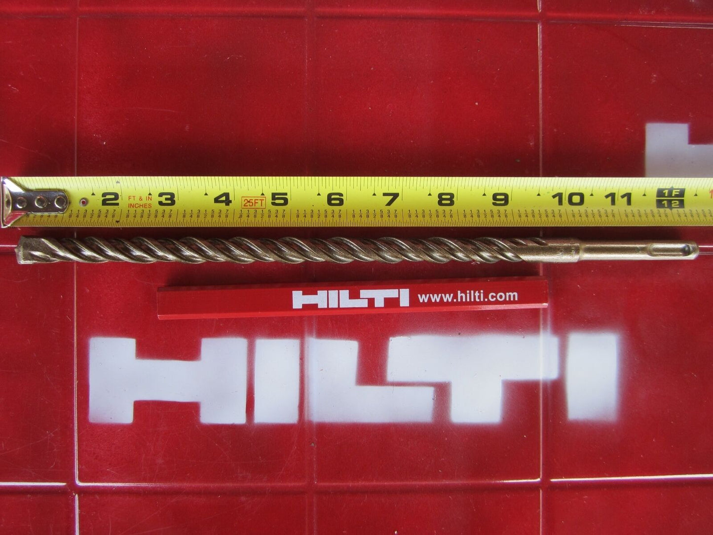 HILTI TE-C 1/2 x 12", SDS PLUS, PREOWNED,FREE HILTI PENCIL,L@@K, FAST SHIPPING