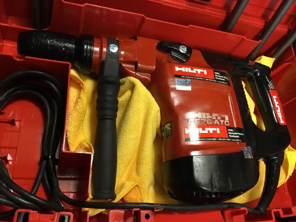 HILTI TE 76-ATC PREOWNED, FREE LASER METER, BITS, A LOT OF EXTRAS, FAST SHIP