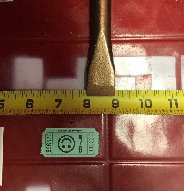 HILTI CHISEL NARROW SDS MAX 1" X 17" PREOWNED