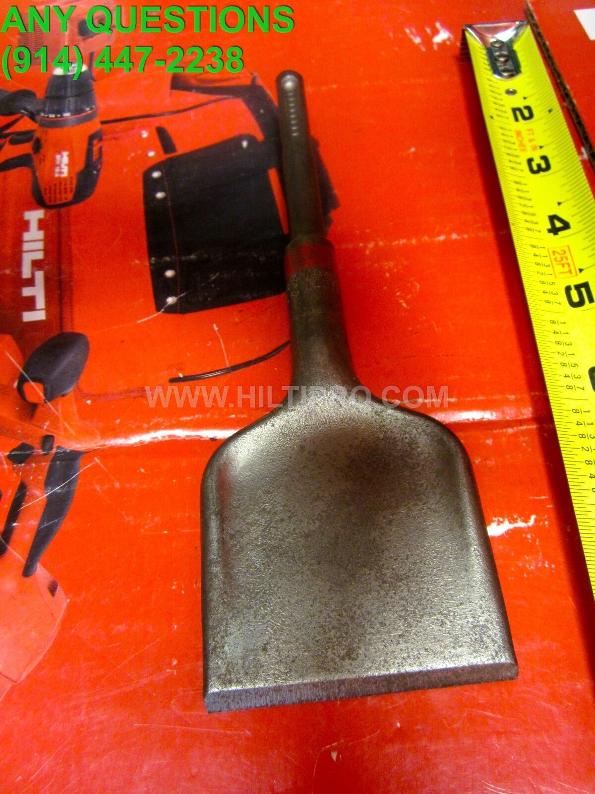 HILTI TE-CP WIDE FLAT CHISEL 2-3/8" X 7", SDS PLUS ,FREE PEN & PENCIL, FAST SHIP