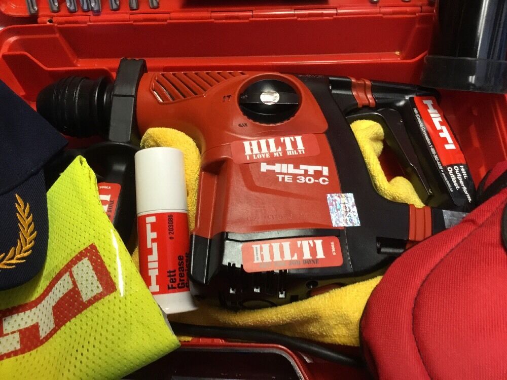 HILTI TE 30-C, STRONG, FREE DRILLS & CHISELS