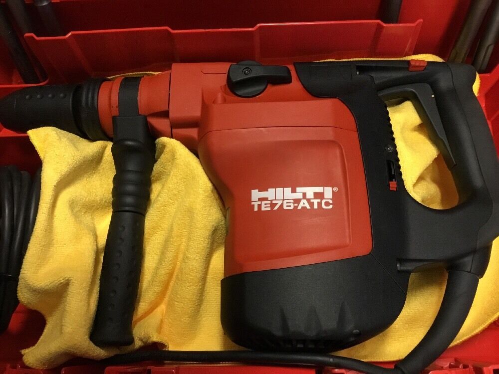 HILTI TE 76-ATC BRAND NEW, 230V, FREE ANGLE GRINDER, BITS AND CHISELS, FAST SHIP