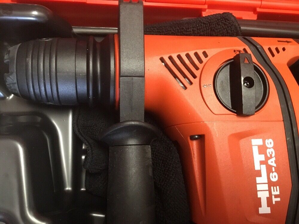 HILTI TE 6 A-36 HAMMER DRILL, NEW, FREE GRINDER, BITS, A LOT EXTRAS, FAST SHIP