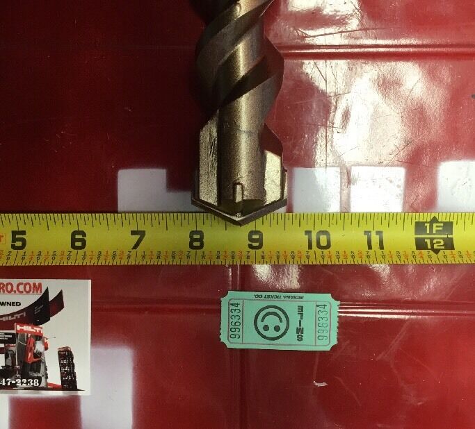 HILTI BIT SDS MAX 1-1/2" X 21" PREOWNED