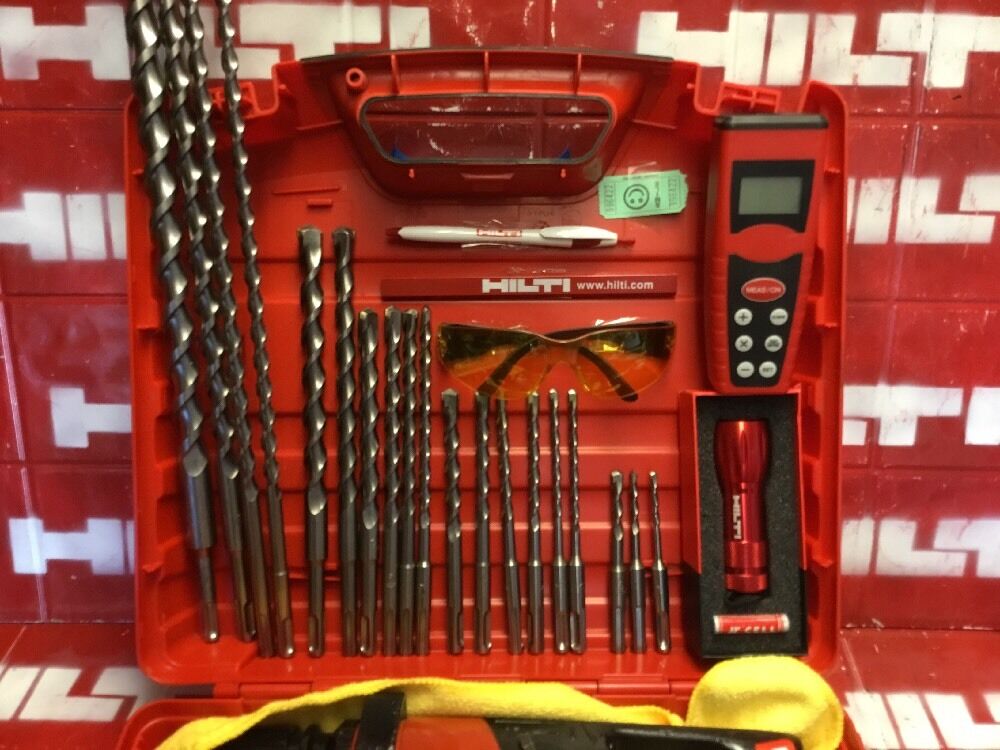 HILTI TE 5 HAMMER DRILL, FREE HILTI LASER, FREE DRILL BITS,