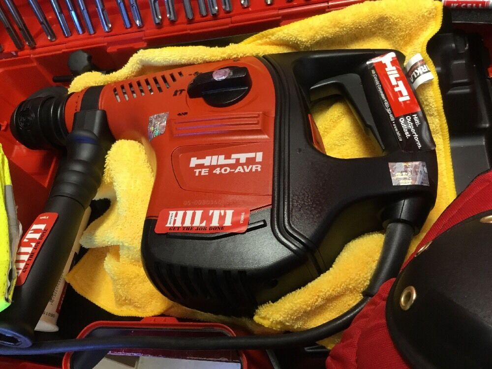 HILTI TE 40-AVR HAMMER DRILL, GERMANY, GREAT, FREE HILTI THERMO