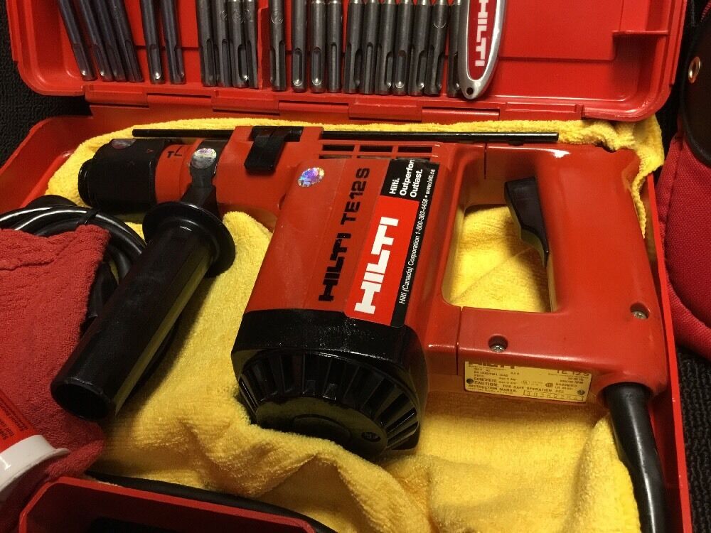 HILTI TE 12 S, GREAT CONDITION, FREE BITS, FREE THERMO BOTTLE