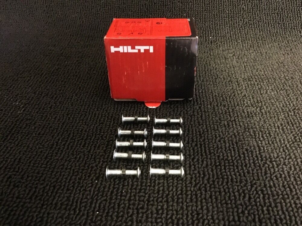 HILTI 5 BOXES 100X X-C 22 P8TH (7/8") STD FASTENER, FREE HAT, KNIFE,