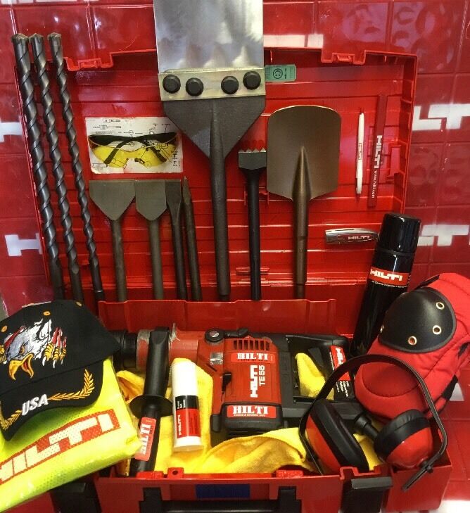 HILTI TE 55, L@@K, EXCELLENT CONDITION, FREE HILTI THERMO & EXTRAS, FAST SHIP