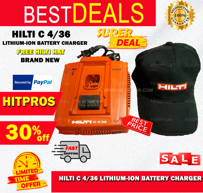 HILTI C 4/36 LITHIUM-ION BATTERY CHARGER