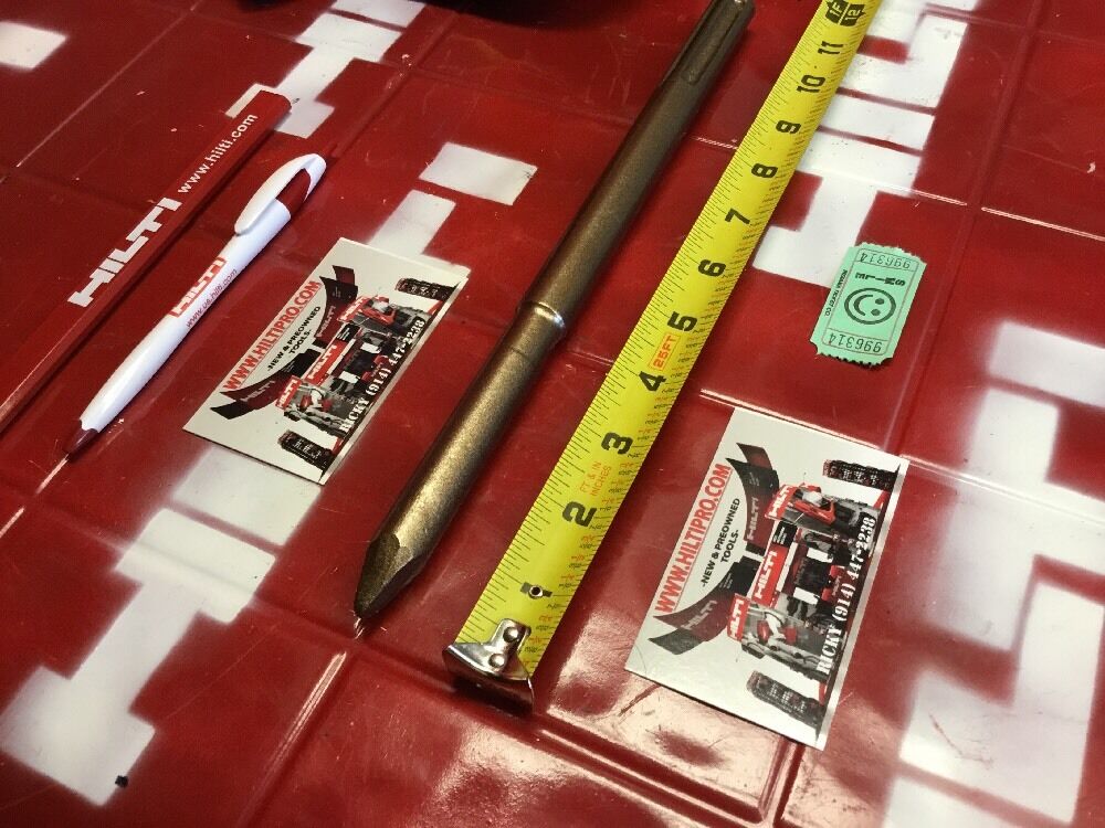 HILTI CHISEL POINTED SDS MAX 11-1/2" PREOWNED
