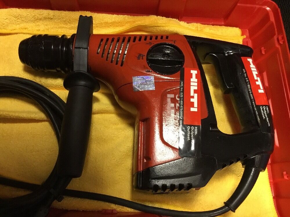 HILTI TE 7-C, PREOWNED, FREE TABLET, BITS, A LOT OF EXTRAS