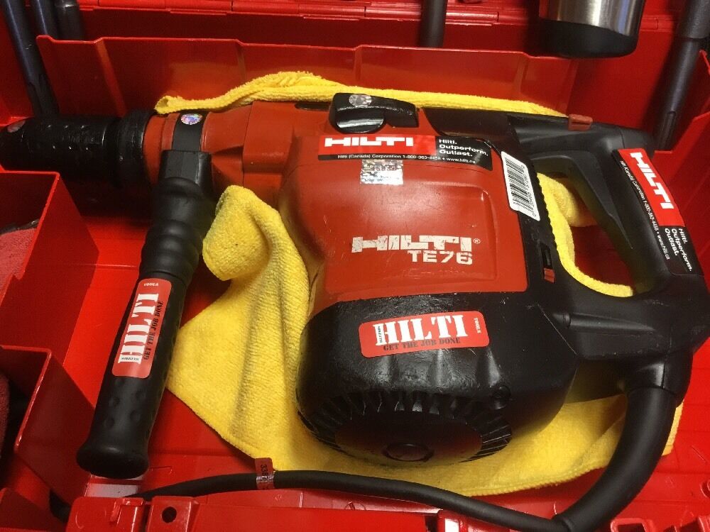 HILTI TE 76, PREOWNED, FREE BITS AND CHISEL, FREE EXTRAS, FAST SHIP