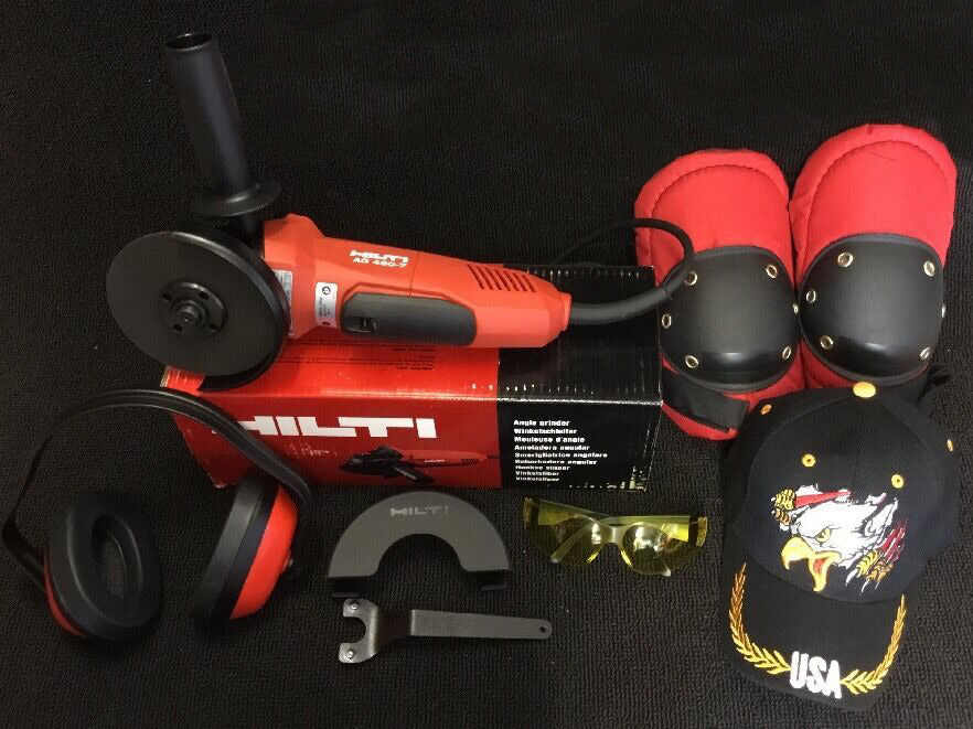 HILTI AG 450-7D ANGLE GRINDER, BRAND NEW, FREE EXTRA ITEMS,