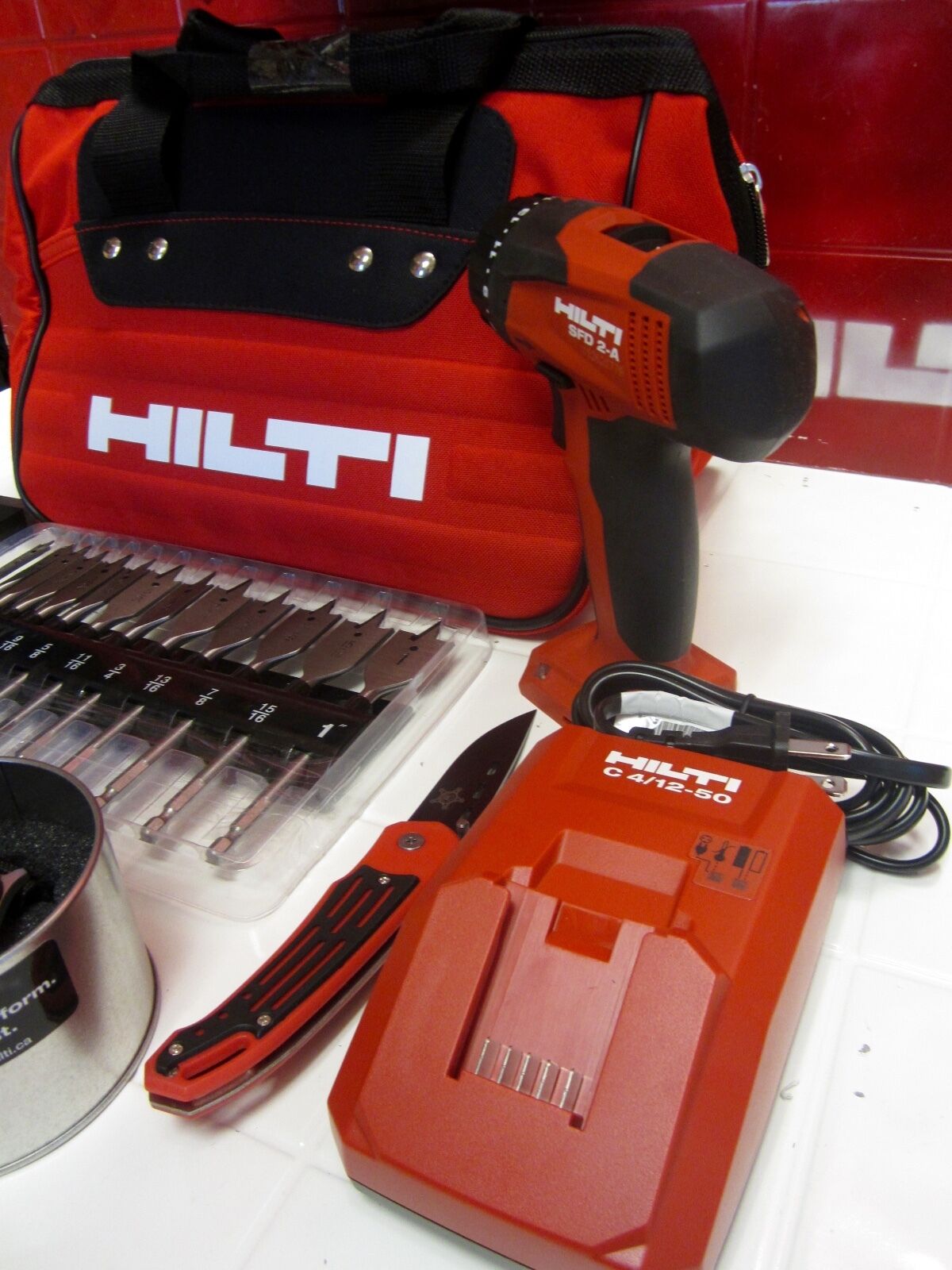 HILTI SFD 2-A DRIVER COMPLETE, NEWEST MODEL, DURABLE, FREE EXTRAS