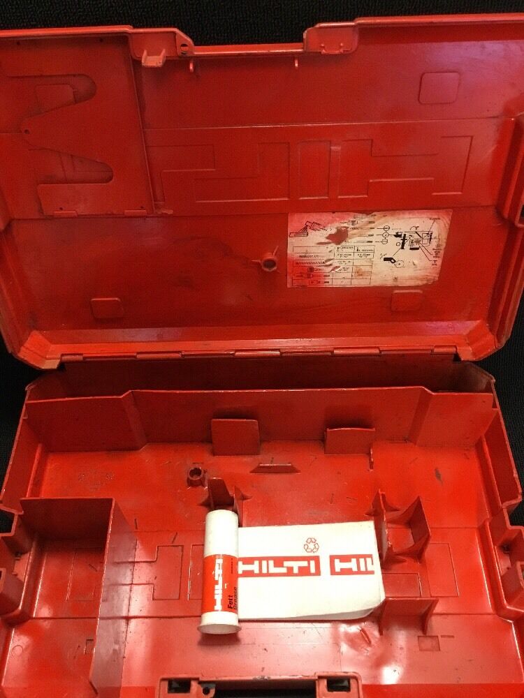 HILTI TE 54 ORIGINAL CASE, PREOWNED, (ONLY CASE), FREE GREASE, FAST SHIP