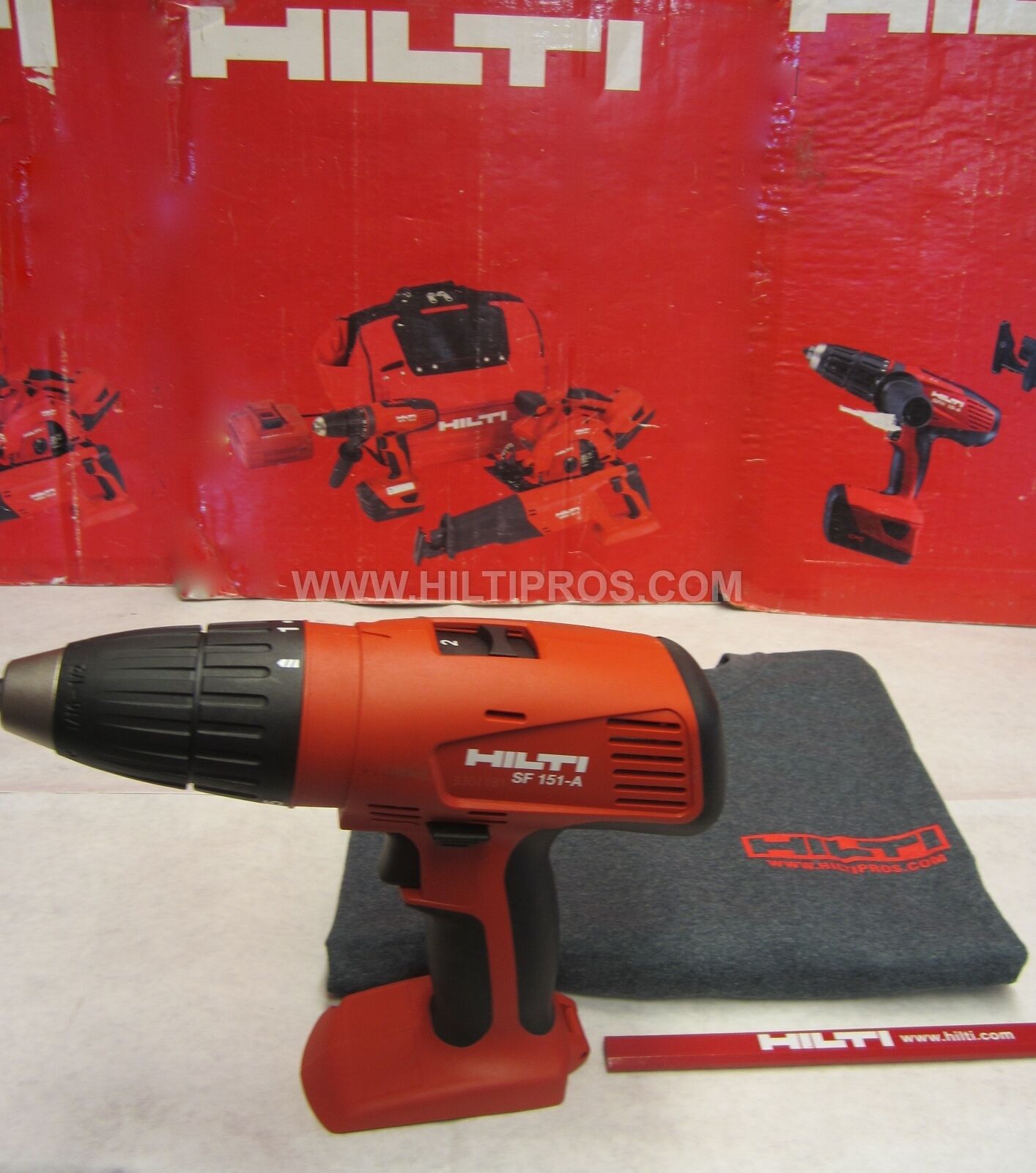 HILTI SF 151-A CORDLESS DRILL, NEW, MADE IN GERMANY, FREE T-SHIRT