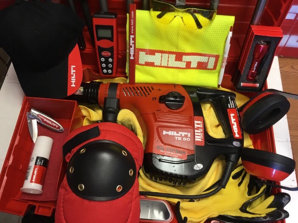 HILTI TE 50, EXCELLENT CONDITION, LOAD, FREE EXTRAS, DURABLE