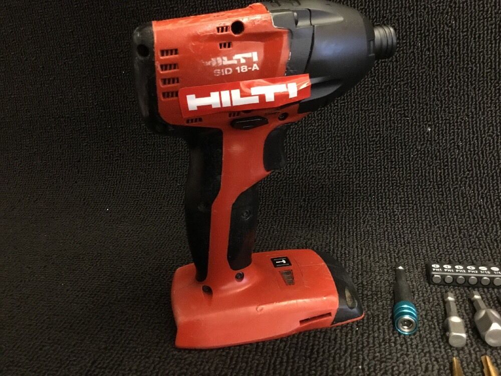 HILTI SID 18-A (BODY ONLY) PREOWNED, FREE HAT, KNIFE AND EXTRAS