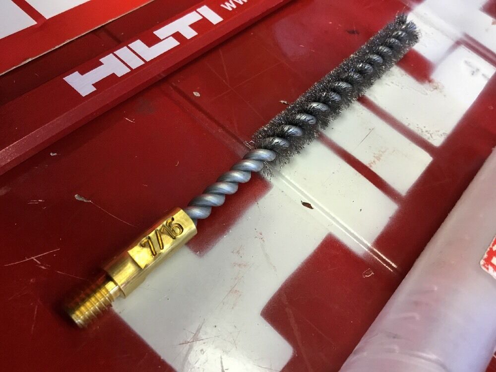 HILTI ROUND BRUSH 7/16", FREE HAT, PENCIL, BRAND NEW