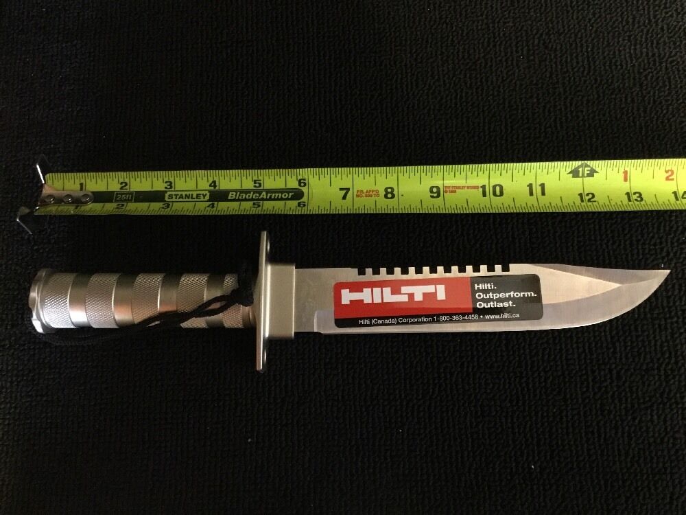 HILTI SURVIVAL KNIFE, HILTI HAT, KEY RING, PEN