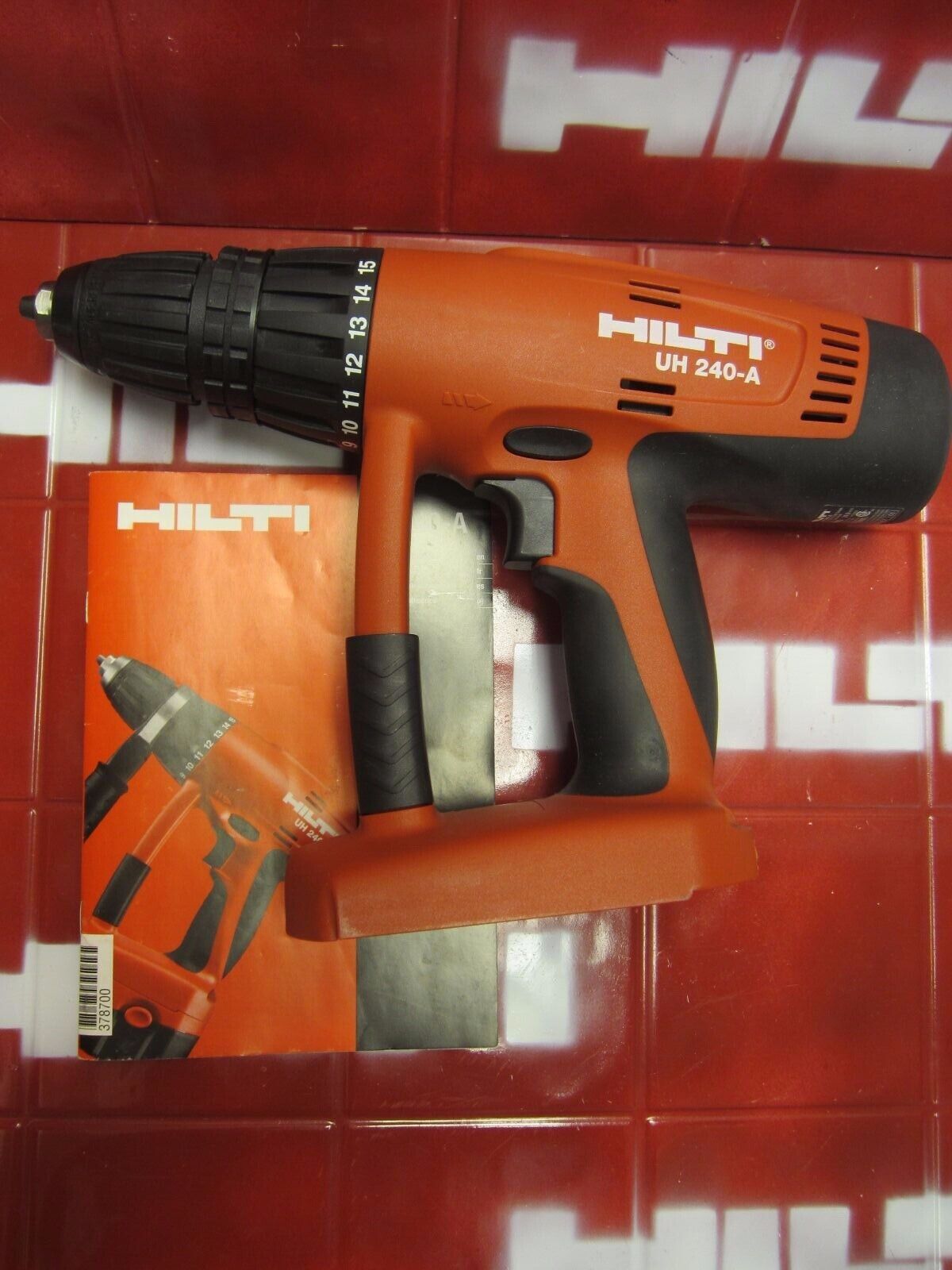 Hilti UH 240-A 24V NiCd 1/2" CORDLESS DRILL, NEW, FREE HAT, FAST SHIP