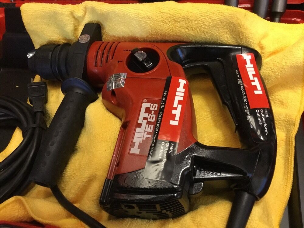 HILTI TE 6-S PREOWNED, FREE COFFEE MUG, LOT OF EXTRAS