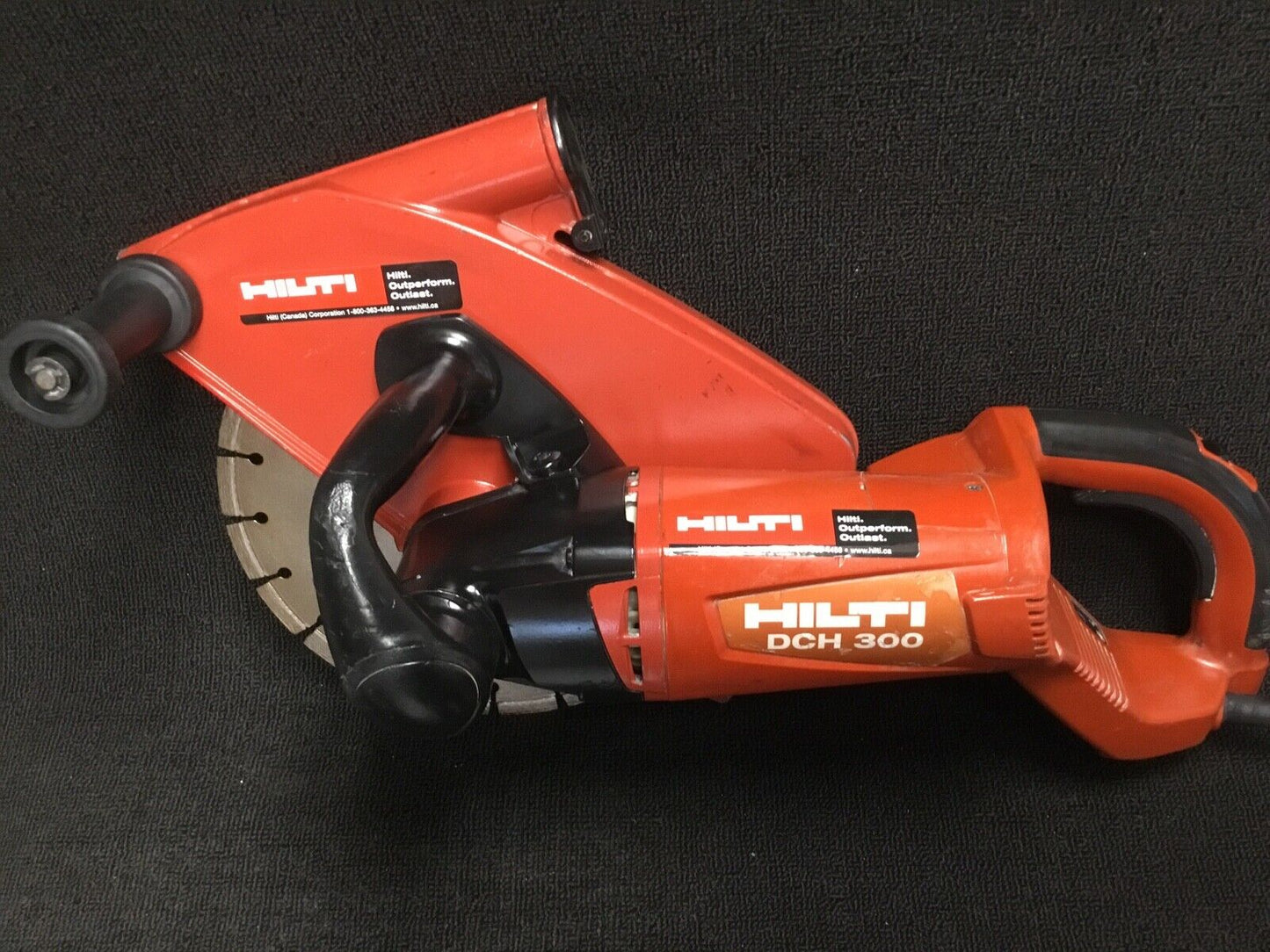 HILTI DCH 300 ELECTRIC DIAMOND CUTTERS, PREOWNED