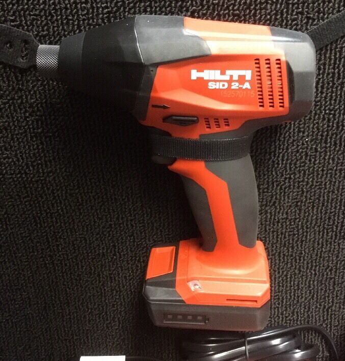 HILTI SID 8-A18 CORDLESS DRIVER, NEW, FREE HILTI SID 2-A, COMPLETE SET