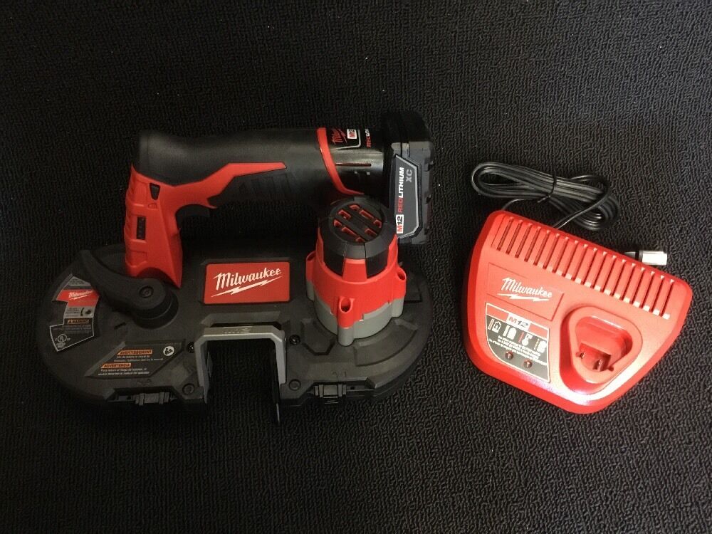 MILWAUKEE M12 CORDLESS SUB-COMPACT BAND SAW, BRAND NEW, FREE EXTRAS FAST SHIP