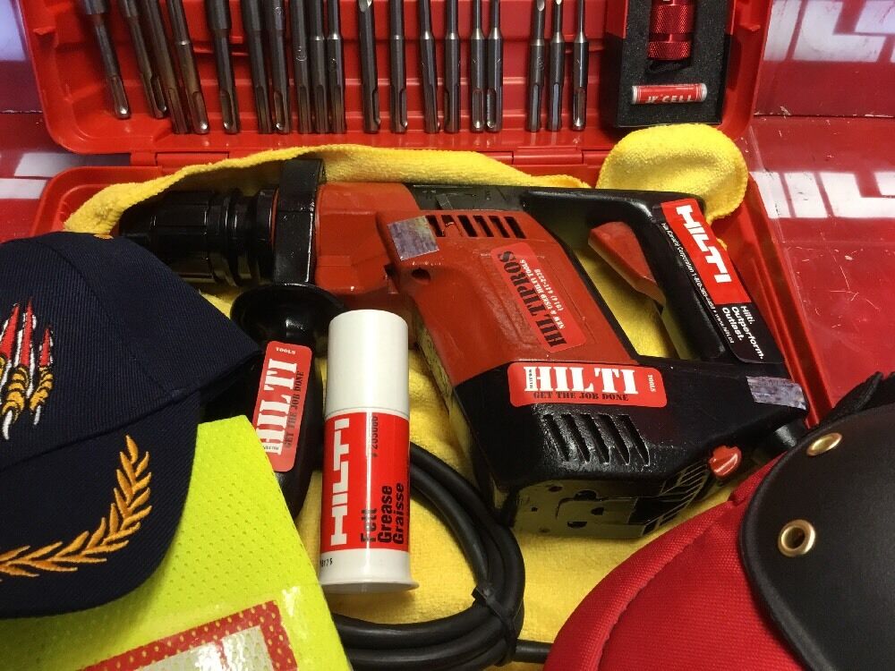 HILTI TE 5 HAMMER DRILL, FREE HILTI LASER, FREE DRILL BITS,