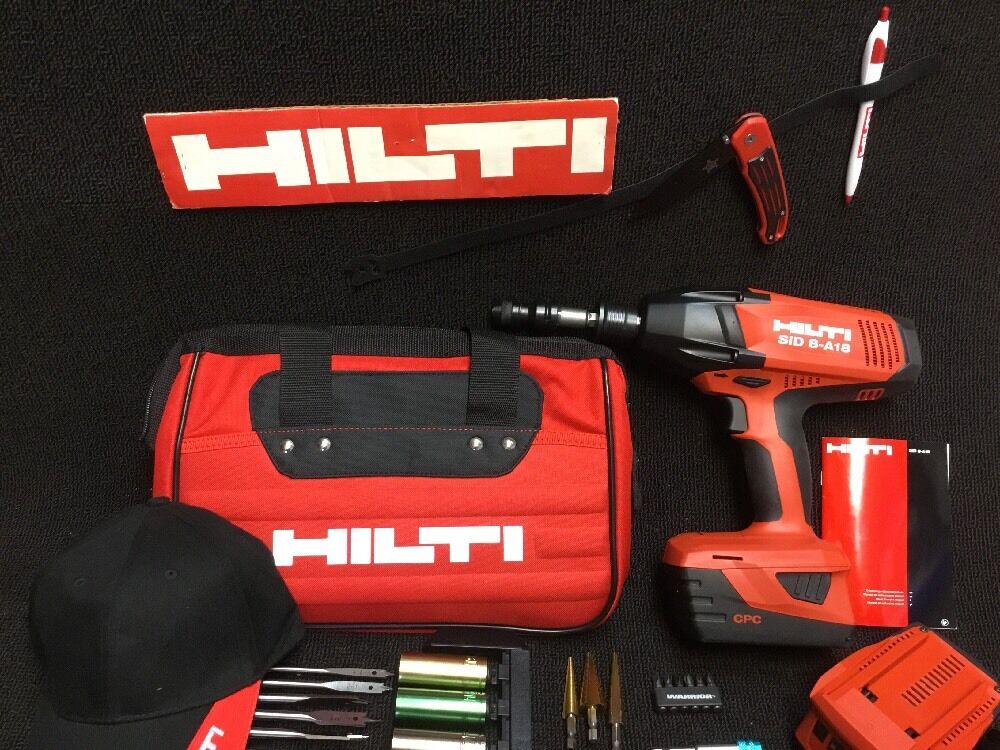 HILTI SID 8-A18 CORDLESS DRIVER, NEW, FREE BITS, 2 BATTERIES, COMPLETE,