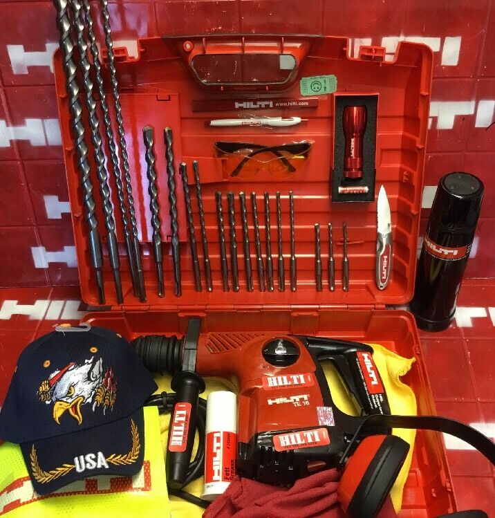 HILTI TE 16,GREAT CONDITION, PREOWNED, FREE EXTRAS