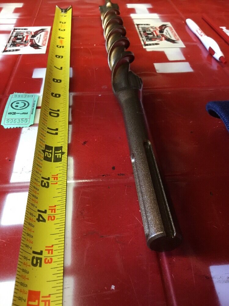 HILTI BIT SDS MAX 1-1/8" X 15-1/2" PREOWNED