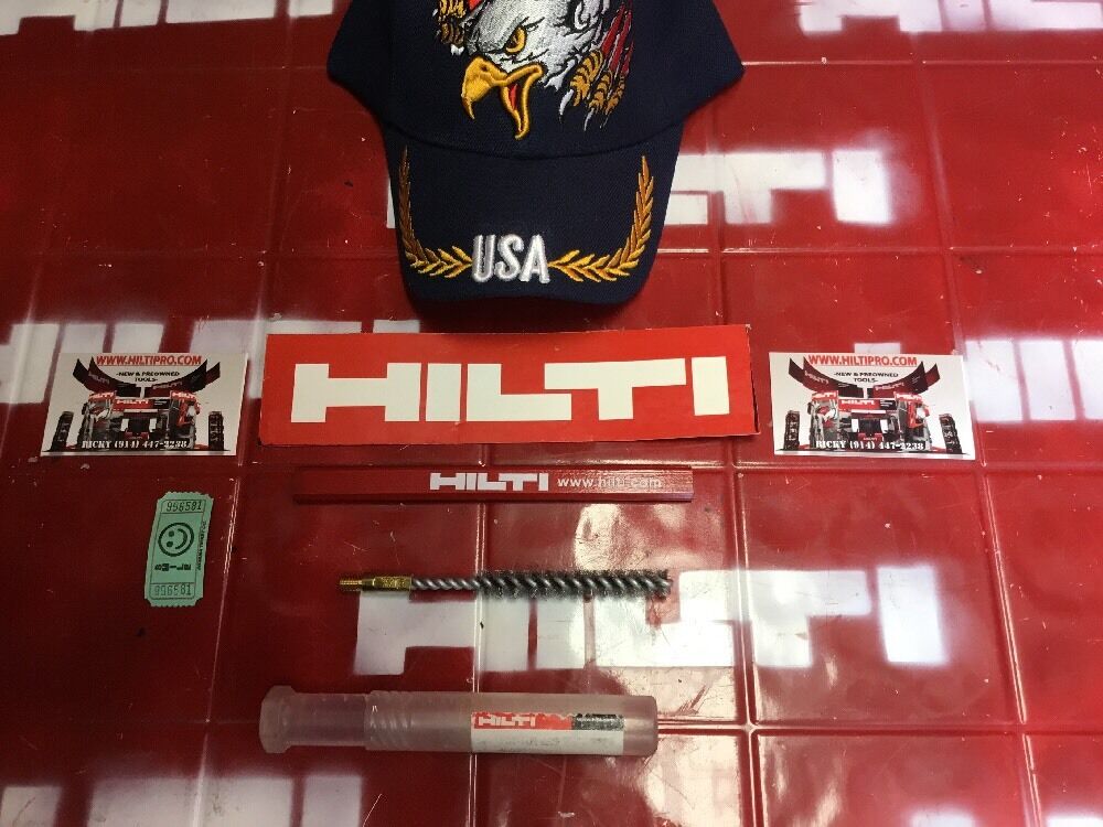 HILTI ROUND BRUSH 7/16", FREE HAT, PENCIL, BRAND NEW