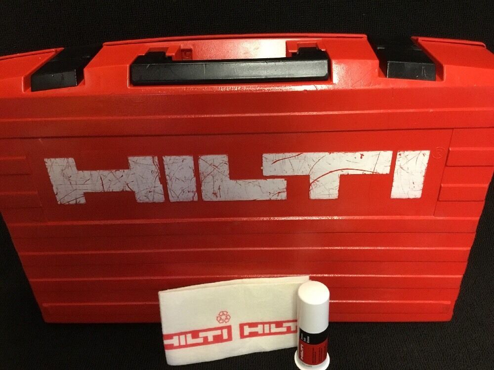 HILTI TE 6-A (ONLY CASE) ORIGINAL, PREOWNED ,FREE HILTI GREASE, FAST SHIP