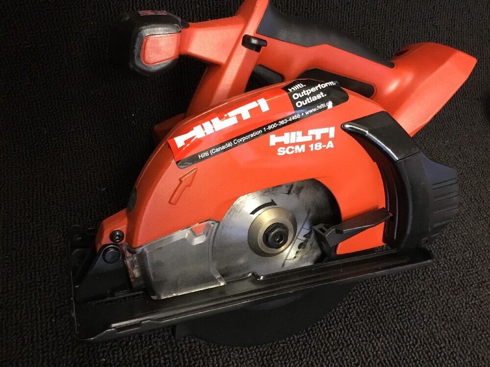 HILTI SCM 18-A, PREOWNED , FREE COFFEE MUG, A LOT OF EXTRAS