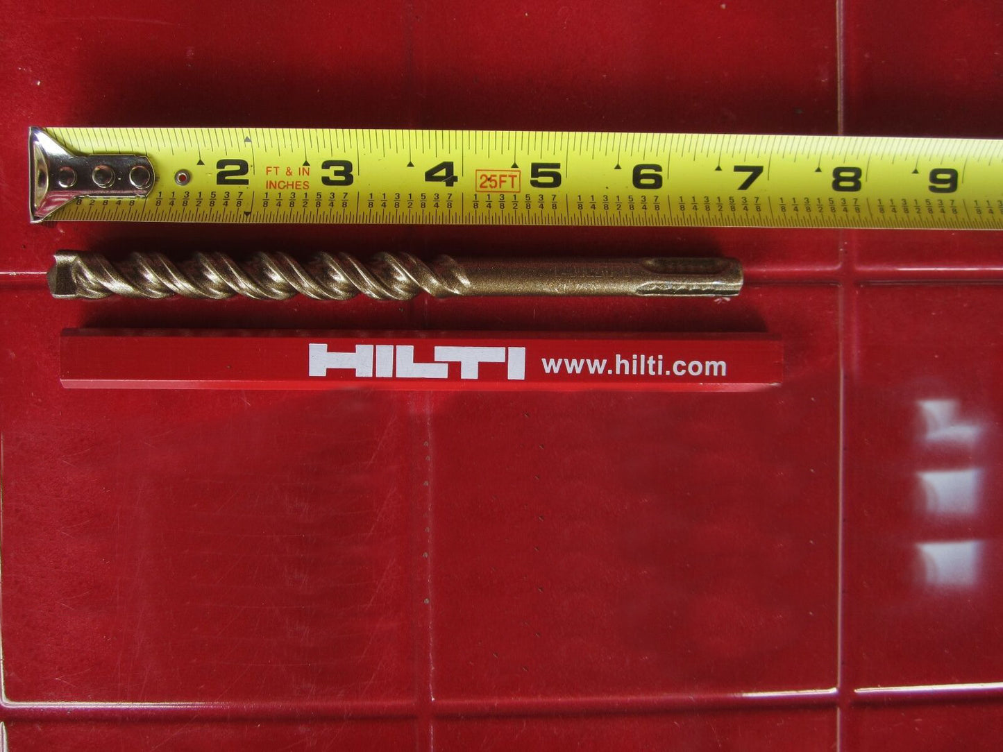 HILTI TE-CX 1/2" x 6", SDS PLUS, PREOWNED,FREE HILTI PENCIL, FAST SHIP