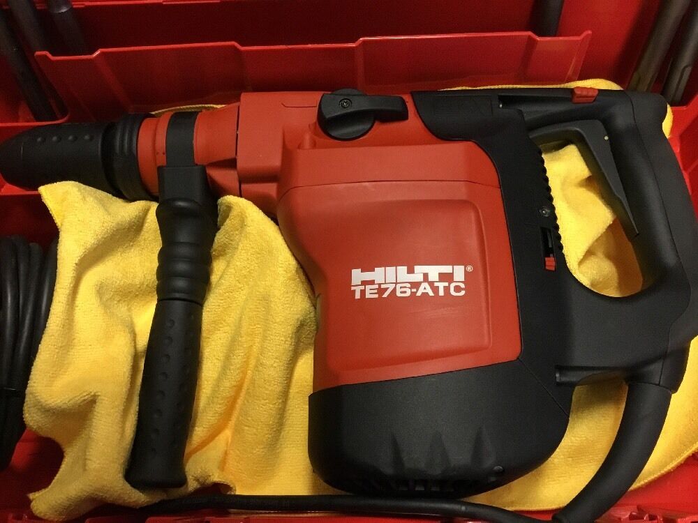 HILTI TE 76-ATC BRAND NEW, 230V, FREE ANGLE GRINDER, BITS AND CHISELS, FAST SHIP