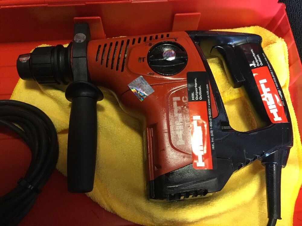 HILTI TE 7-C, PREOWNED, FREE THERMO, BITS, A LOT OF EXTRA