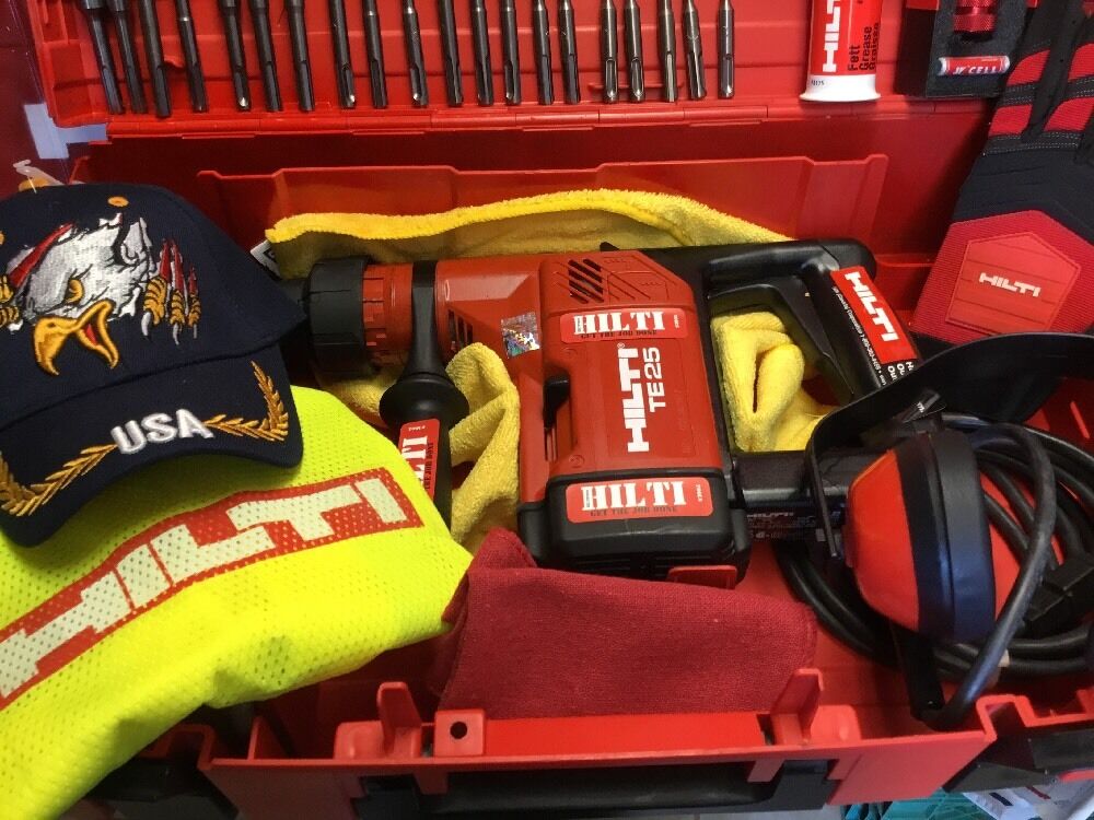 HILTI TE 25, MADE IN GERMANY, PREOWNED, FREE EXTRAS