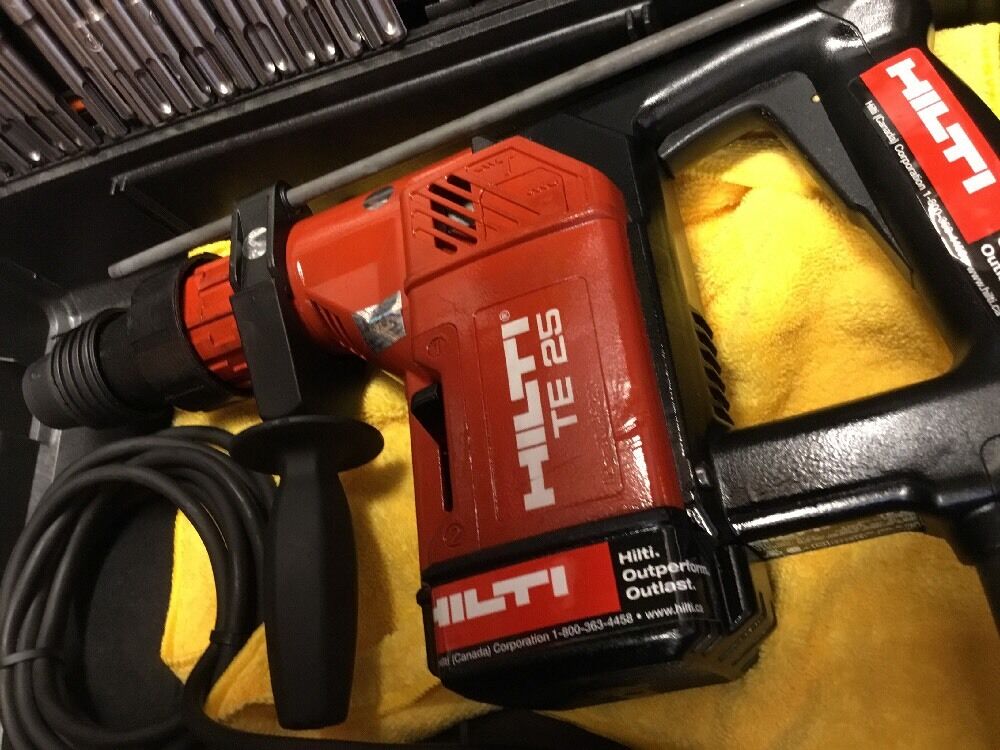 HILTI TE 25 EXCELLENT CONDITION, FREE THERMO, BITS