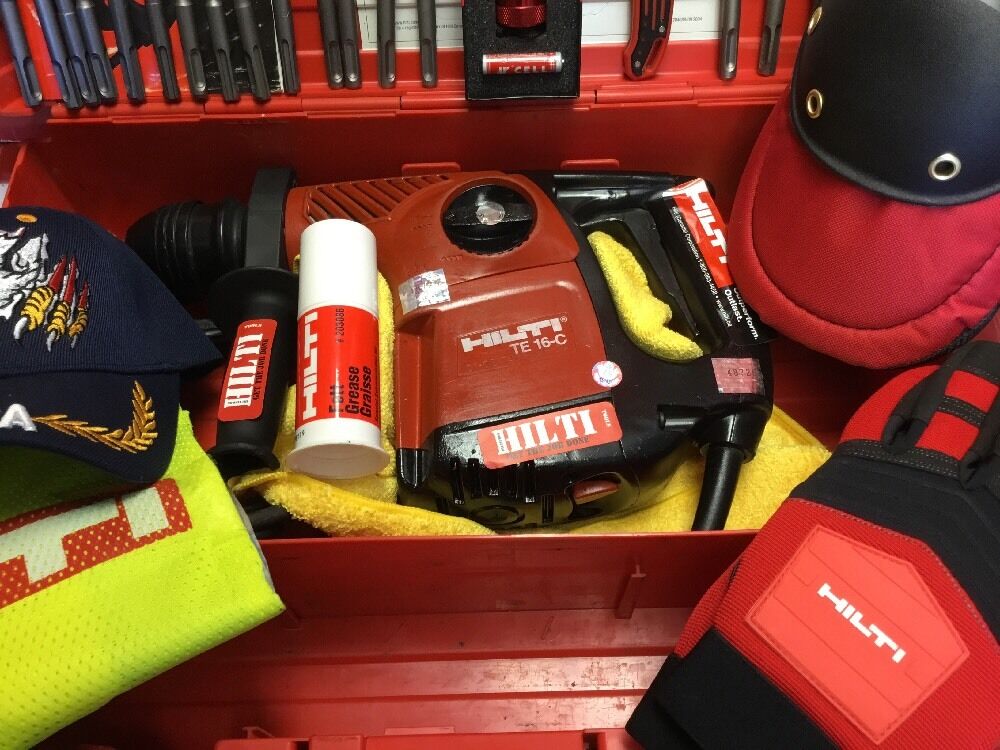 HILTI TE 16-C, GREAT CONDITION, FREE EXTRAS