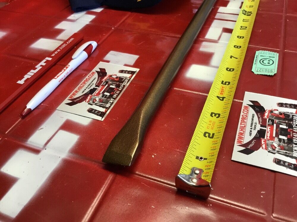 HILTI CHISEL NARROW SDS MAX 1" X 17" PREOWNED