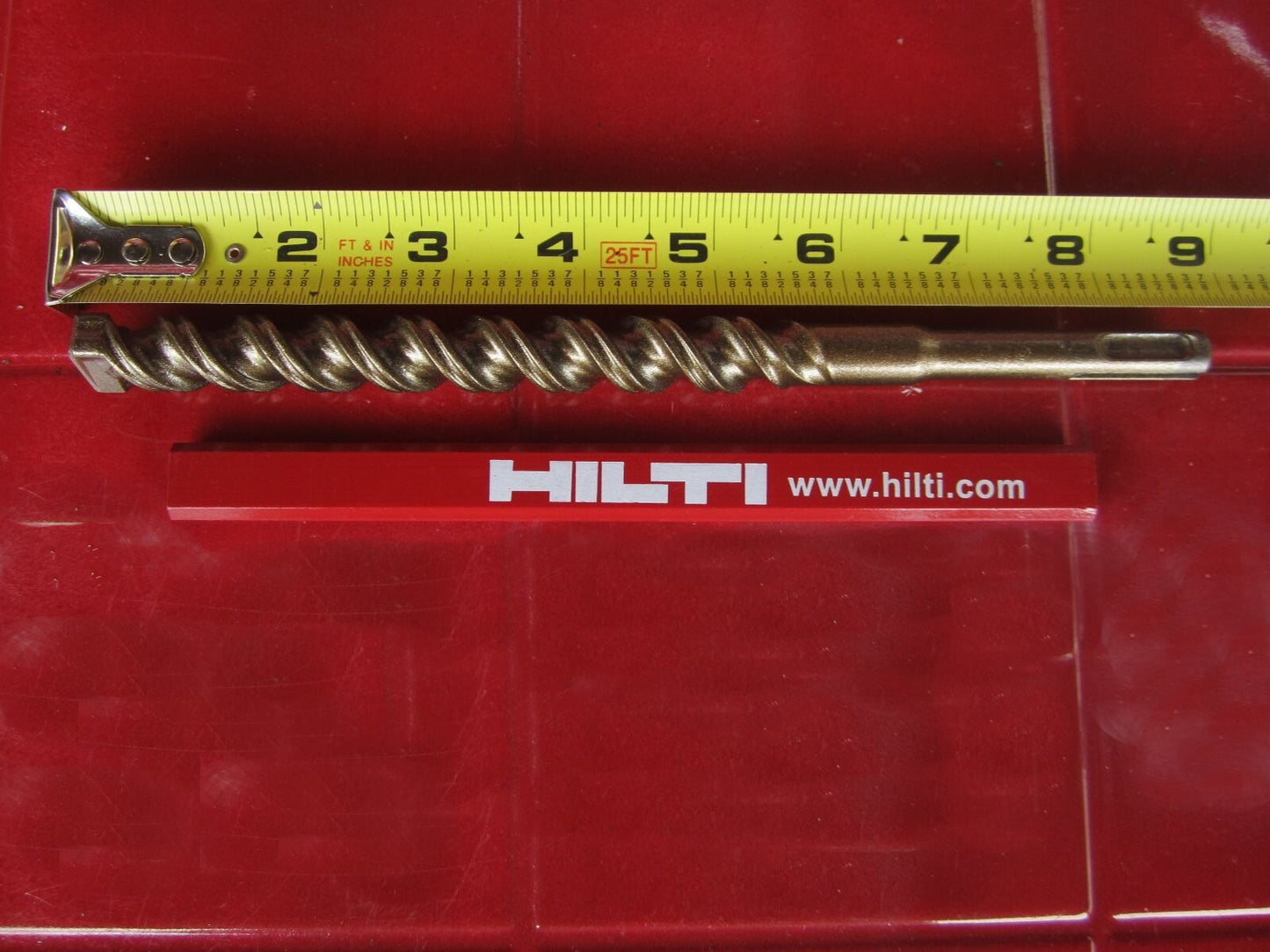 HILTI TE-CX 5/8 x 8", SDS PLUS, PREOWNED,FREE HILTI PENCIL,L@@K, FAST SHIPPING