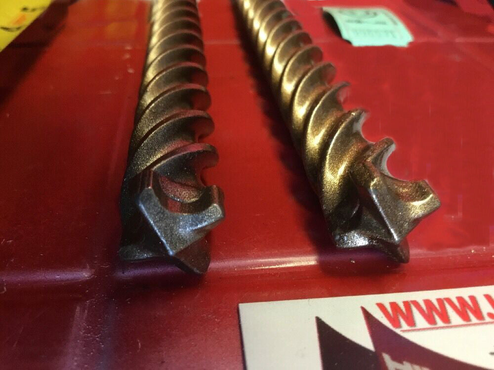 HILTI TE-CX 5/8" X 8-1/2" SDS PLUS SET OF 2, L@@K, GERMANY, FREE HAT, FAST SHIP