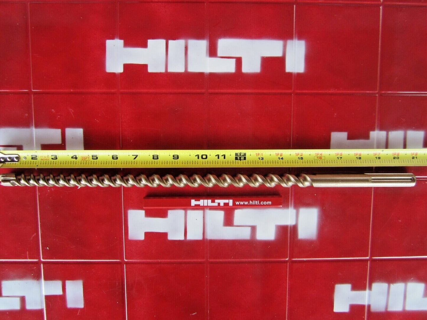 HILTI TE-C 1 x 22", SDS PLUS, PREOWNED,FREE HILTI PENCIL,L@@K, FAST SHIPPING