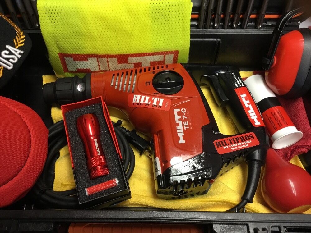 HILTI TE 7-C HAMMER DRILL, DURABLE, EXCELLENT CONDITION