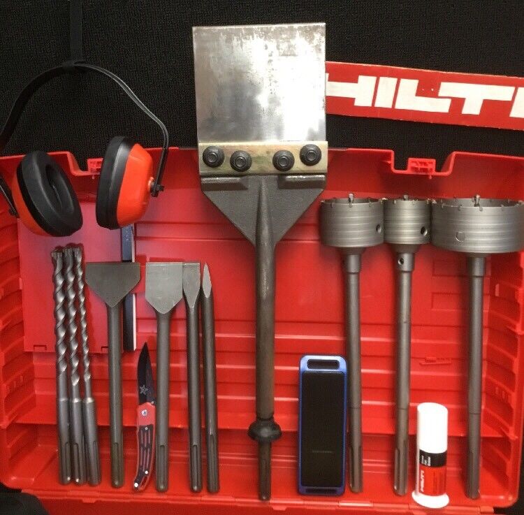 HILTI TE 80 ATC AVR, NEW, FREE SPEAKER, BITS, CHISELS, EXTRAS, FAST SHIP