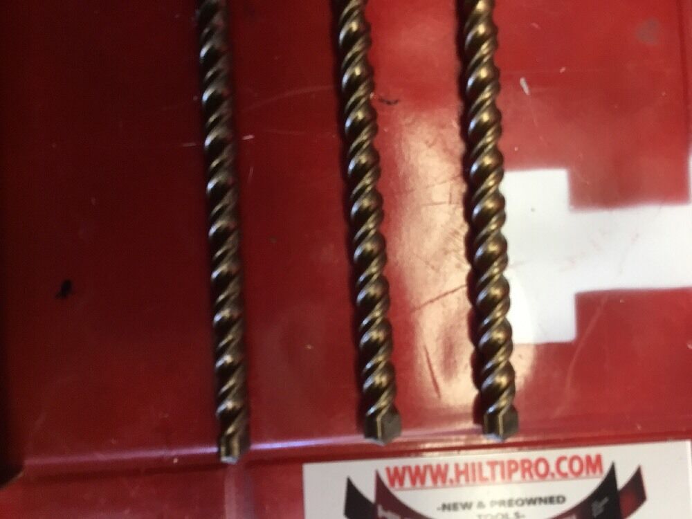 HILTI DRILL BIT SDS PLUS 5/16" X 6-1/2" SET OF 3